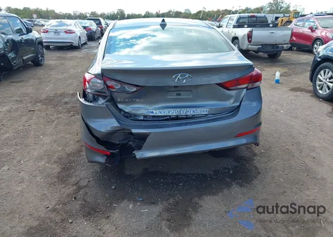 2018 Hyundai Elantra Value Edition from USA, damaged, VIN KMHD84LF4JU626500
